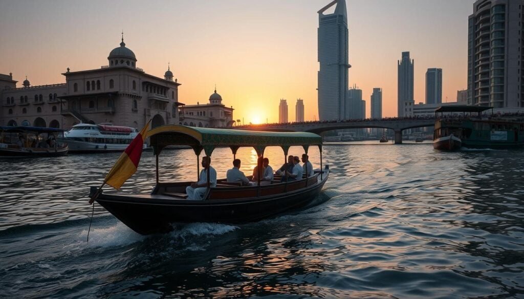 Abra crossing Dubai Creek