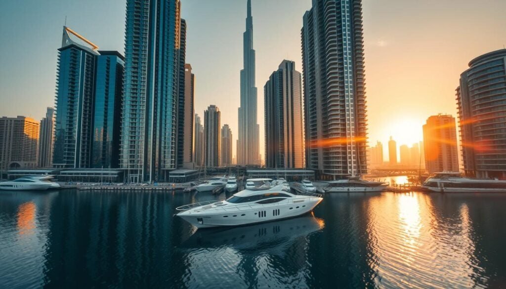 Skyscrapers of Dubai Marina