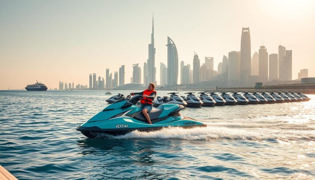 Guided jet ski tour in Dubai