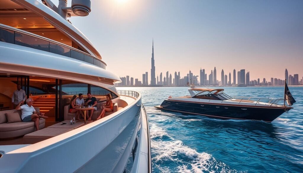 Luxury yacht experience in Dubai
