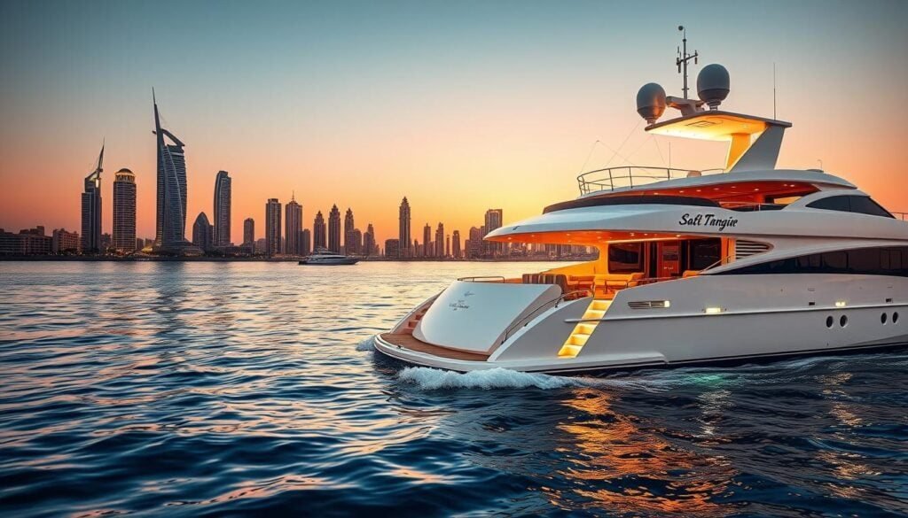 Luxury yacht rental in Dubai