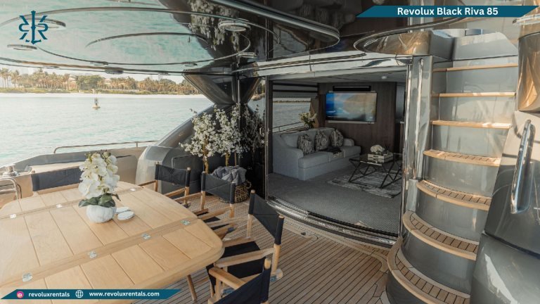 Revolux Black Riva 85 yacht, photo 6 of 9