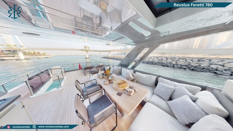 Revolux Feretti 780 yacht, photo 11 of 12