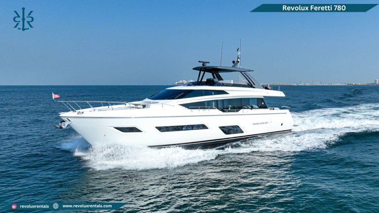 Revolux Feretti 780 yacht, photo 2 of 12