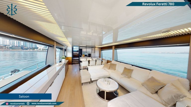 Revolux Feretti 780 yacht, photo 6 of 12