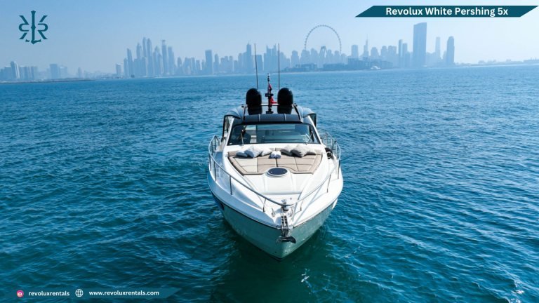 Revolux White Pershing 5x yacht, photo 3 of 8