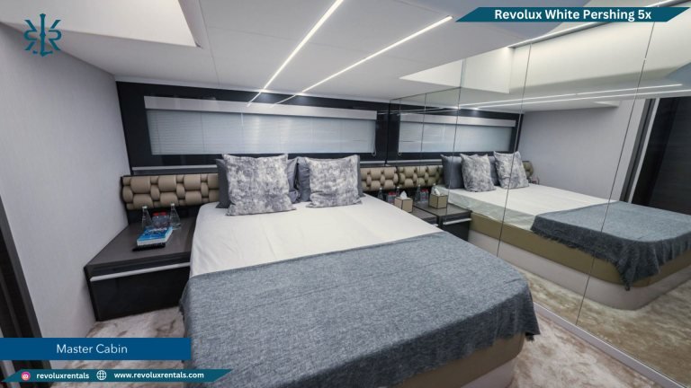 Revolux White Pershing 5x yacht, photo 8 of 8